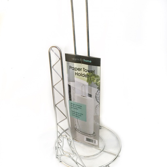 Eiffel Tower Chrome Paper Towel Holder 15” - Picture 3 of 8